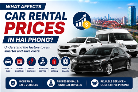 Factors Affecting Car Rental Prices in Hai Phong