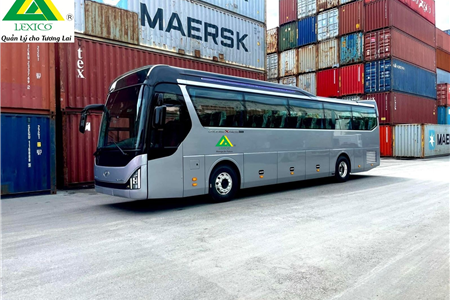 BIG BUS 47 SEATS FOR RENT IN HAI PHONG