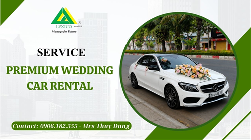 Premium wedding car rental